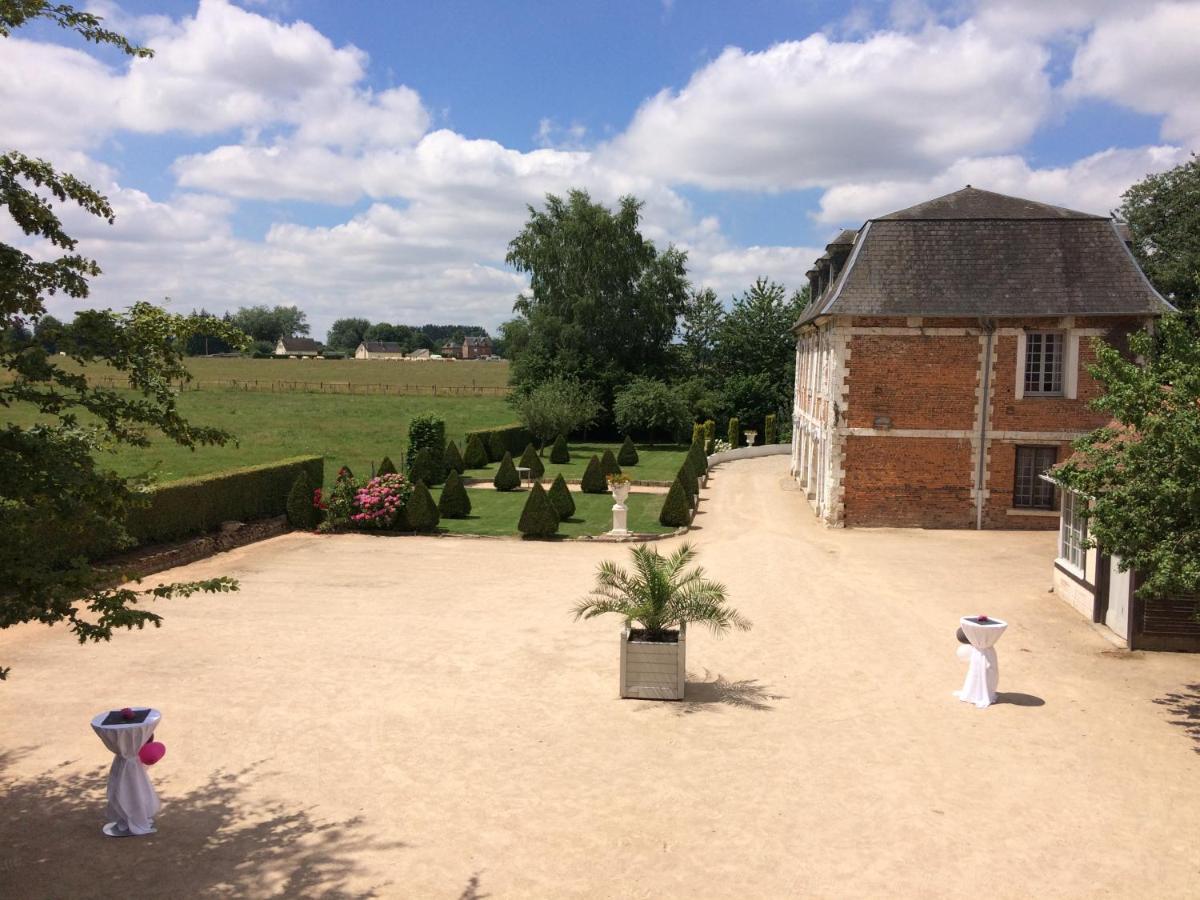 Domaine De L'Orangerie Du Chateau De Motteville Chambres D'Hotes Bagian luar foto