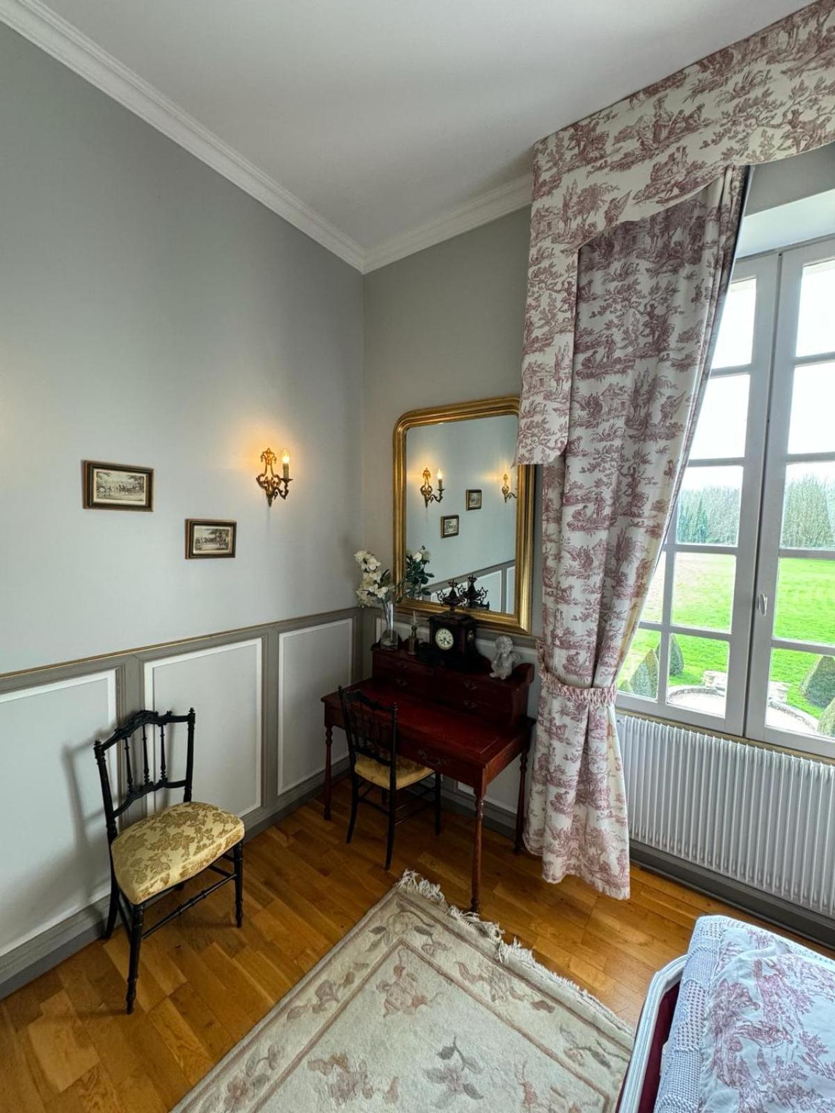 Domaine De L'Orangerie Du Chateau De Motteville Chambres D'Hotes Bagian luar foto